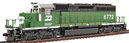 Kato USA, Inc. EMD SD40-2 Mid-Production, Burlington Northern No. 6770