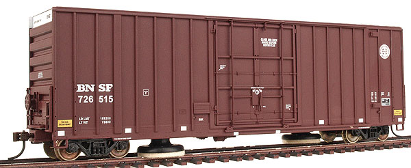 Motorized Track Cleaning Car 50' High Cube Box Car BNSF by MNP, Inc ...