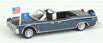 Oxford Diecast 1961 Lincoln Continental X100 - Metallic Presidential Blue