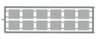 Plano Model Products Photo-Etch Stainless Steel Body Louvers For EMD GP Units - GP7/GP9 (Pack of 12)