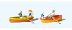 Preiser Kg Rowboats w/Figures