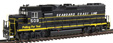 PROTO 2000 Diesel EMD GP38-2 w/88in Nose - Seaboard Coast Line #509