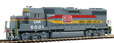 PROTO 2000 Diesel EMD GP38-2 w/88in Nose - Clinchfield #6001