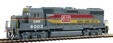 PROTO 2000 Diesel EMD GP38-2 w/88in Nose - Clinchfield #6003