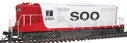 PROTO 2000 Diesel EMD GP9 Phase I Powered w/Sound & DCC - Soo Line No. 2551