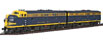 PROTO 2000 Diesel EMD F3A-B Set w/Sound & DCC – Santa Fe No. 200C (A Unit) & No. 200B (B Unit)