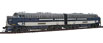 PROTO 2000 EMD F7A-A Set - Standard DC - Wabash Nos. 1144 & 1144A 