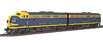 PROTO 2000 Diesel EMD F3A-B Set Standard DC – Santa Fe No. 201C (A Unit) & No. 201B (B Unit)