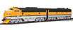 PROTO 2000 Diesel EMD F3A-B Set Standard DC – Denver & Rio Grande Western™ No. 5524 & No. 5523