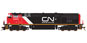 Rapido Trains, Inc. Prime Movers GE Dash 8-40CM The 'Draper Taper' (w/Sound & DCC) - Canadian National No. 2421