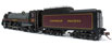 Rapido Trains, Inc. CP Class H1c 4-6-4 Royal Hudson w/Oil Tender (ESU Loksound & DCC) - Canadian Pacific No. 2829