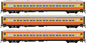 Rapido Trains, Inc. Pullman-Standard Osgood-Bradley 10-Window Deluxe Coach (3 Pack) - St. Louis-Southwestern (Cotton Belt) #206, 208, 209 (Daylight)