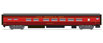 Rapido Trains, Inc. The Super Continental Line™ Buffet-Parlor Car – Gulf, Mobile & Ohio 'Alton'
