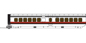 Rapido Trains, Inc. TurboCoach IC-36/37 Passenger Coach - Extra Intermediate Car - Amtrak (Early) #70