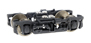 Walthers Cornerstone Pullman Standard Passenger Truck 41-N-11 (CIB) - Black (1 Pair)