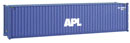 Walthers 40' Hi-Cube Container APL (No Eagle)