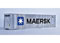 Walthers Cornerstone® 40' High-Cube Container – Maersk (N Scale)