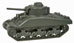 Walthers SceneMaster M4 Sherman Medium Tank (WWII) - US & Allies (Olive Drab)