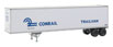 Walthers SceneMaster 45' Stoughton Trailer (2-Pack) - Conrail