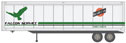 Walthers SceneMaster 40' Trailer (Pack of 2) - Chicago & North Western