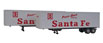 Walthers SceneMaster 40' Trailer (Pack of 2) - Santa Fe