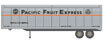 Walthers SceneMaster 40' Trailer (Pack of 2) - Pacific Fruit Express