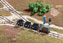 Walthers SceneMaster™ Light Industrial Rail Series Locomotive, Track & Car Set