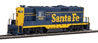 WalthersMainline EMD GP9 Phase II with High Hood (Standard DC) - Santa Fe No. 725