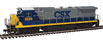 WalthersMainline GE Dash 8-40B w/SoundTraxx® Sound & DCC - CSX No. 5956