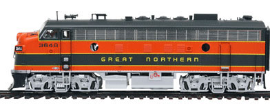 EMD F7A W/Tsunami® Sound & DCC (Original Scheme) Great Northern By ...