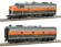 WalthersProto Empire Builder EMD F7A-B Set Standard DC (Simplified Scheme) - Great Northern Nos. 368C, 371B