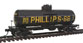 WalthersMainline 36' 10,000-Gallon Tank Car - Phillips 66 PSPX 9215