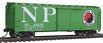 WalthersMainline 40' ARA Steel Boxcar w/Dreadnaught Ends - Northern Pacific NP 42290