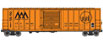 WalthersMainline 50' ACF Exterior Post Boxcar - Vermont Railway VTR 4008