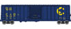 WalthersMainline 50' ACF Exterior-Post Boxcar - Chessie System C&O 400057