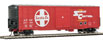 WalthersMainline 50' Waffle-Side Boxcar - Santa Fe ATSF 527090 (Super Shock Control)