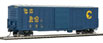 WalthersMainline 50' Waffle-Side Boxcar - Chessie System B&O 484760