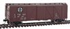 WalthersMainline 40' Single Sheathed Boxcar (w/Flat Roof, Dreadnaught Ends, Wood Running Boards) - Santa Fe AT&SF 128906