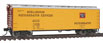 WalthersMainline 40' Double Sheathed Reefer w/Steel Roof/Ends - Burlington Refrigerator Express BREX 74558