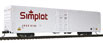 WalthersMainline 76' Cryogenic Reefer - Simplot JRSX 6144