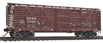 WalthersMainline 40' Stock Car w/Dreadnaught Ends - Santa Fe ATSF 27166