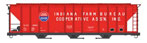 WalthersMainline 50' Pullman-Standard PS2-CD 4427 3-Bay Covered Hopper - Indiana Farm Bureau TLCX 19001