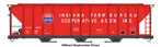 WalthersMainline 50' Pullman-Standard PS2-CD 4427 3-Bay Covered Hopper - Indiana Farm Bureau TLCX 19010