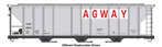 WalthersMainline 50' Pullman-Standard PS2-CD 4427 3-Bay Covered Hopper - Agway TLDX 2959