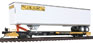 WalthersMainline 50' Front Runner w/Trailer TTX Company Trailer-Train TTUX 140240 w/48' JB Hunt Trailer #12807