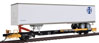 WalthersMainline 50' Front Runner w/Trailer - TTX Company TTOX 130100 w/45' Santa Fe Trailer