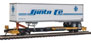 WalthersMainline 50' Front Runner - TTX Company TTOX 121429 w/45' Santa Fe Trailer