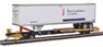 WalthersMainline 50' Front Runner - TTX Company TTOX 140111 w/45' TransAm Trailer