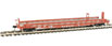 WalthersMainline 53' GSC Piggyback Service Flatcar - Wabash WAB 110 (Early Hitch)