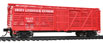 WalthersMainline 40' Stock Car w/Dreadnaught Ends - Swift Livestock Express (6 Pack) SLSX 3251, SLSX 3323, SLSX 3482, SLSX 3618, SLSX 3745, SLSX 3874